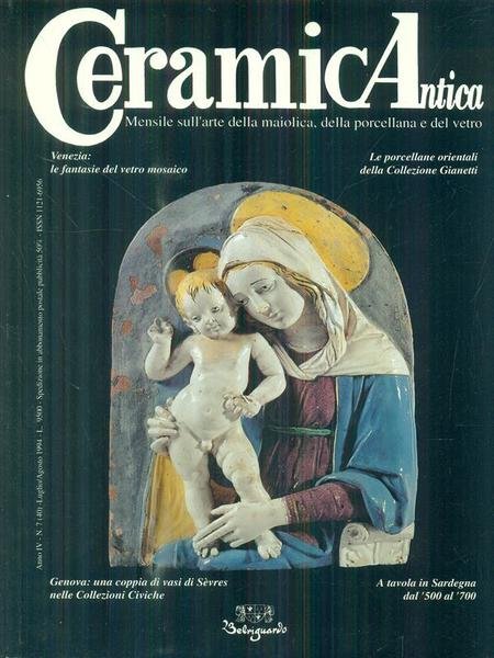 Ceramica Antica Anno IV - N.7/ Luglio agosto 1994