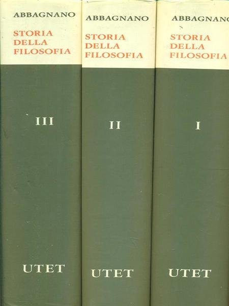 Storia della Filosofia 3vv