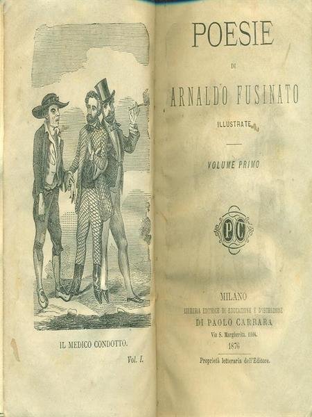 Poesie di Arnaldo Fusinato Volume I