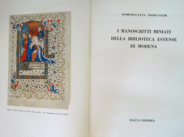 I manoscritti miniati della biblioteca estense di Modena