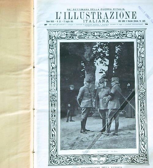 L'Illustrazione Italiana. 2 semestre 1916