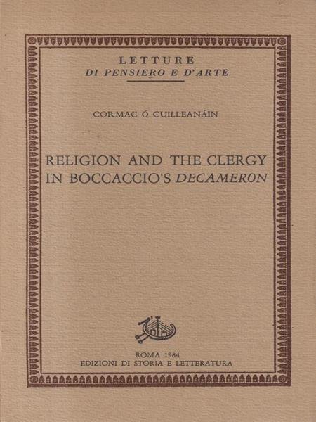 Religion and the clergy in Boccaccio's Decameron
