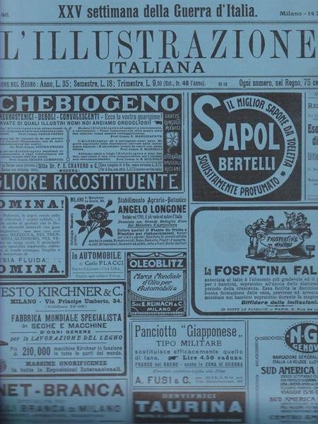 L'illustrazione Italiana 14 novembre 1915