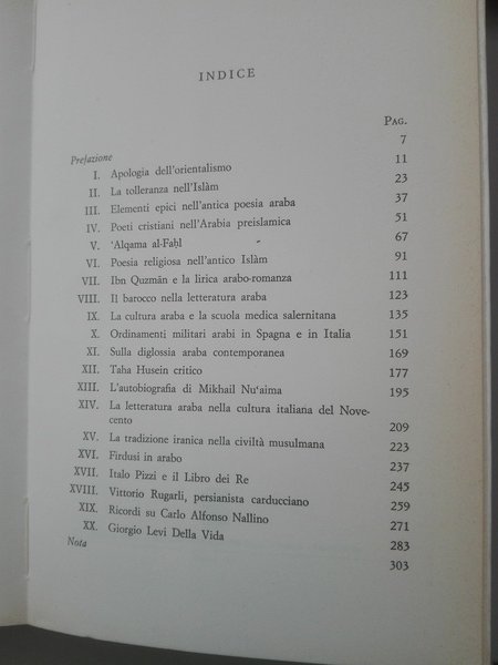 Arabeschi e studi islamici