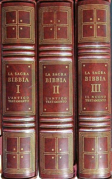 La Sacra Bibbia 3 voll
