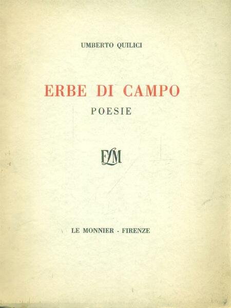 Erbe di campo