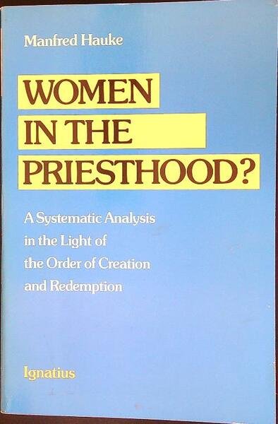 Women in the priesthood?