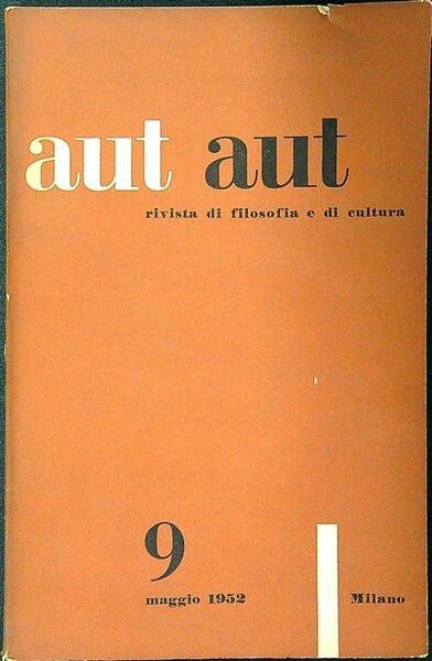 Aut aut 9/maggio 1952