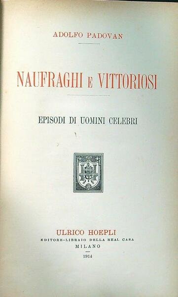 Naufraghi e vittoriosi | Immagine principale