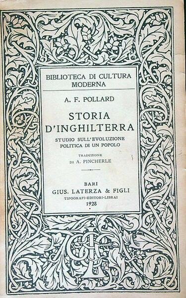 Storia d'Inghilterra