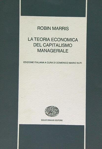 La teoria economica del capitalismo manageriale