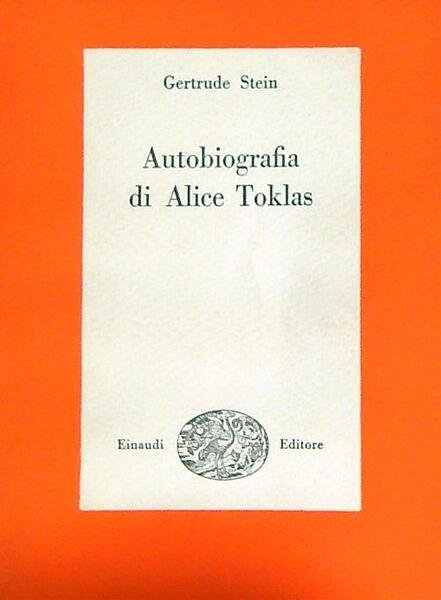 Autobiografia di Alice Toklas
