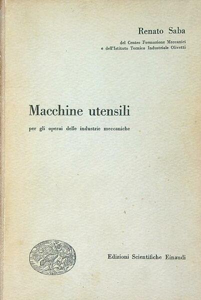 Macchine utensili