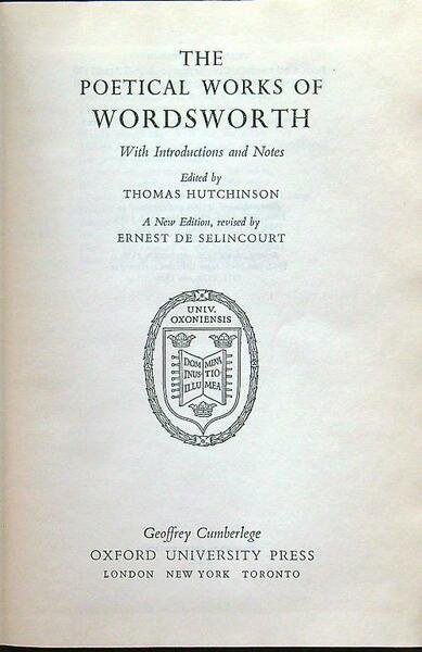 The poetical works of Wordsworth | Immagine Gallery 1