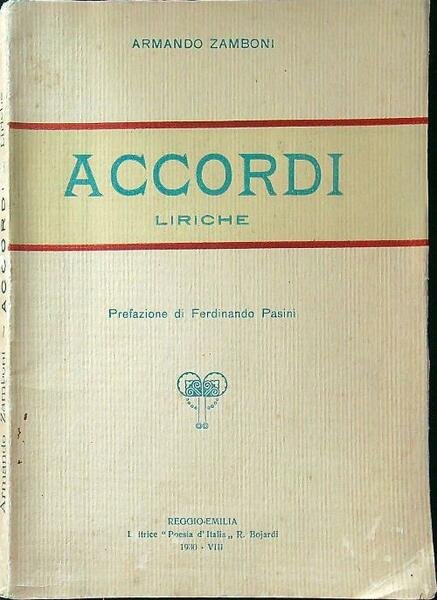 Accordi - Liriche | Immagine Gallery 1