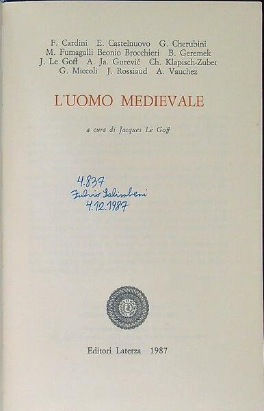 L'uomo medievale