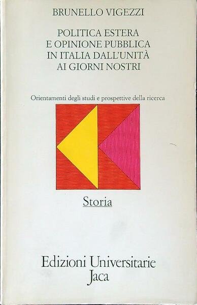 Politica estera e opinione pubblica in Italia dall'unita' ai giorni … | Immagine principale