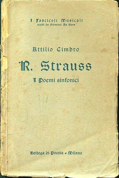 R. Strauss I poemi sinfonici