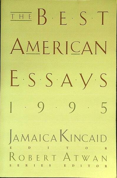 The best american essays 1995