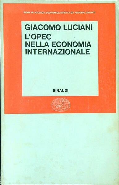 L'Opec nella economia internazionale