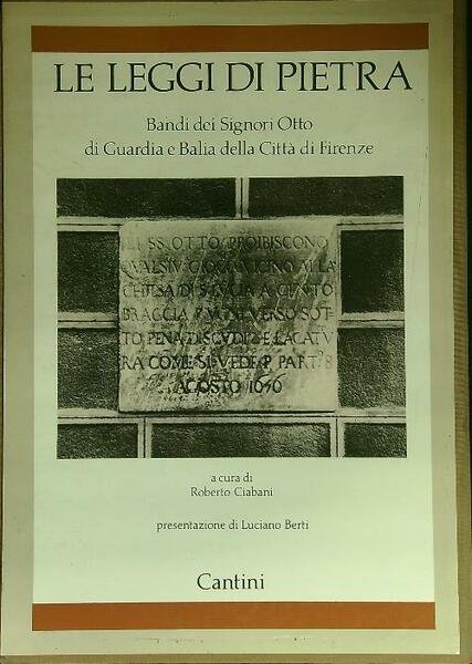 Le leggi di pietra
