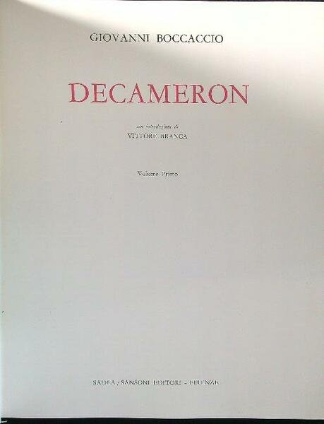 Decameron 4vv (testo+tavole)