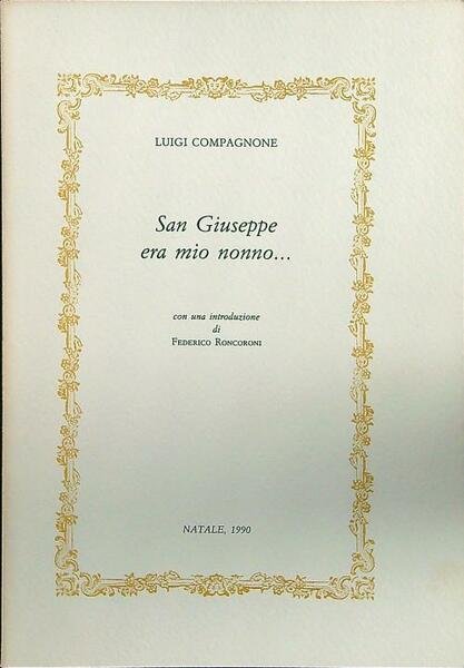 San Giuseppe era mio nonno..
