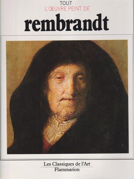 Tout l'oeuvre peint de Rembrandt | Immagine principale