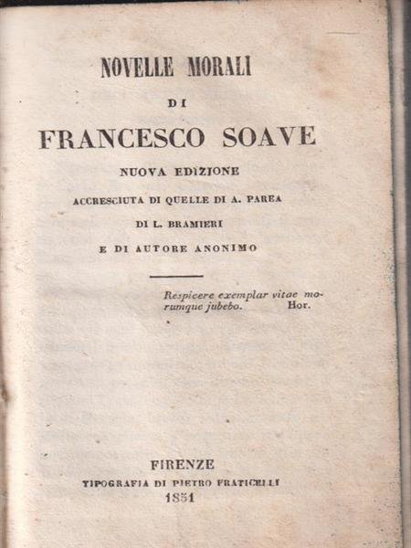 Novelle morali di Francesco Soave