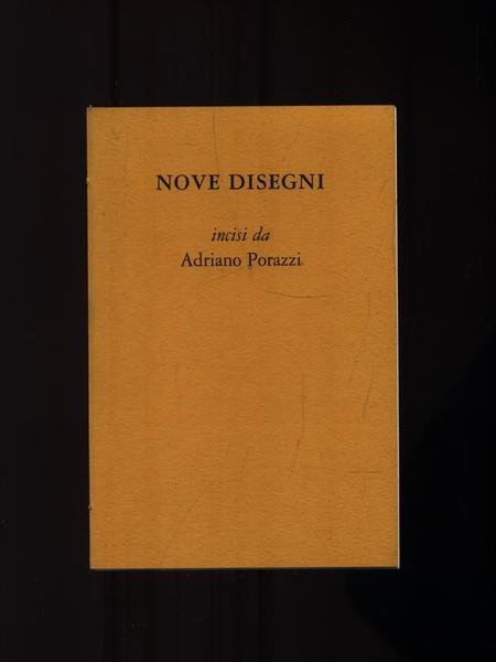Nove disegni di Adriano Palazzi