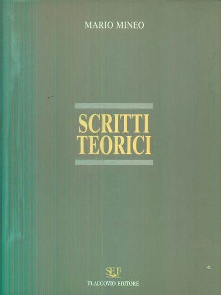 Scritti teorici