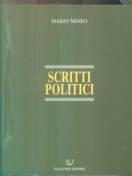 Scritti politici. Volume terzo | Immagine principale