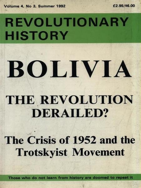 Revolutionary History, Volume 4, No 3