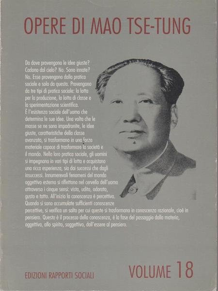 Opere di Mao Tse-Tung n. 18