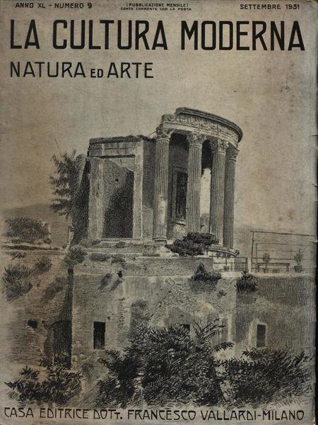 La cultura moderna. Natura ed Arte - Anno XL N. …