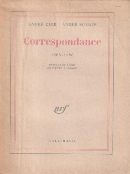 Correspondance 1908-1920