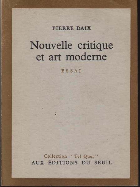 Nouvelle critique et art moderne