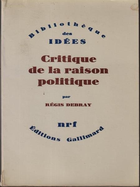 Critique de la raison politique | Immagine principale
