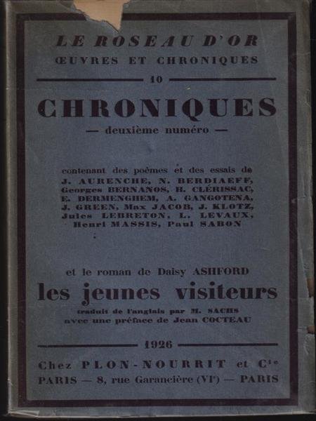 Chroniques deuxieme numero | Immagine principale