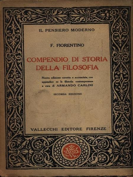 Compendio di storia della filosofia 