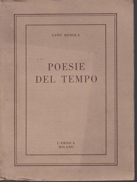 Poesie del tempo
