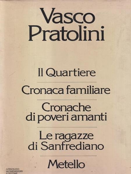 Il Quartiere - Cronaca familiare - Cronache di poveri amanti …