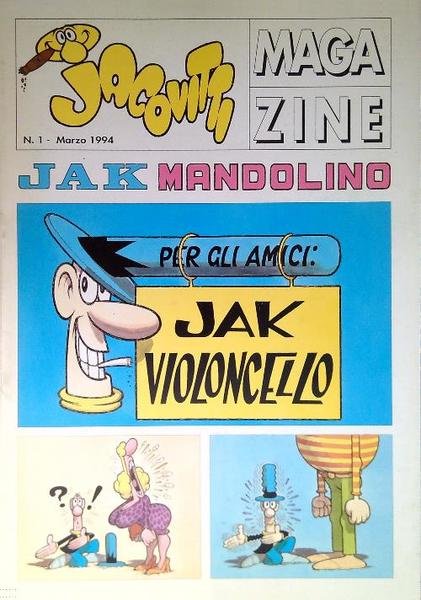 Jacovitti Magazine dal n. 1/Marzo 1994 al n. 19/Maggio 2000