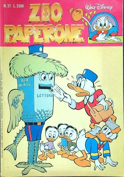 Zio Paperone 21/giugno 1991