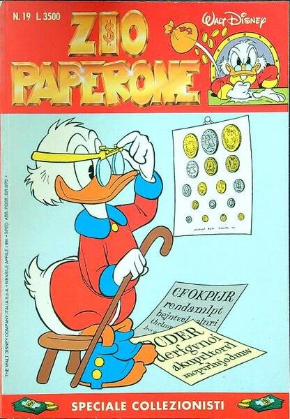 Zio Paperone 19/aprile 1991