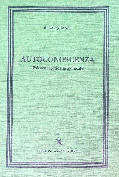 Autoconoscenza