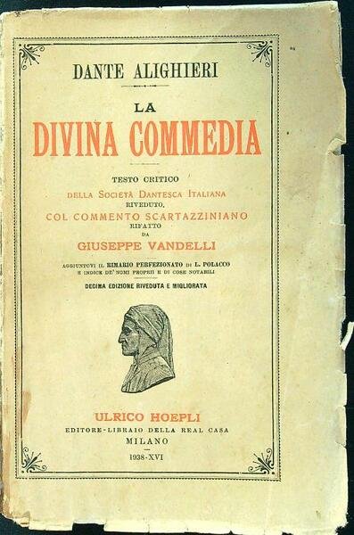 La divina commedia. Testo critico