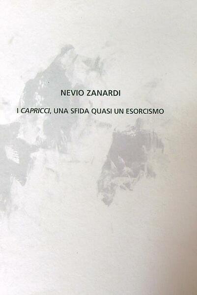 I capricci, una sfida quasi un esorcismo | Immagine principale