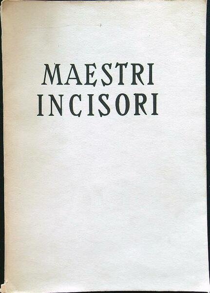 Maestri incisori