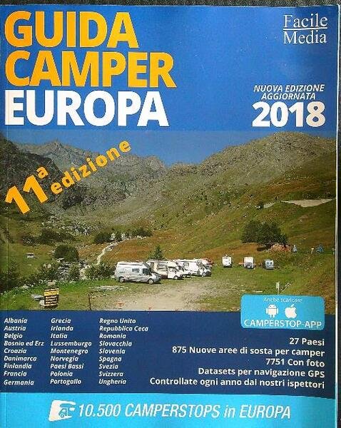 Guida camper Europa 2018 | Immagine principale